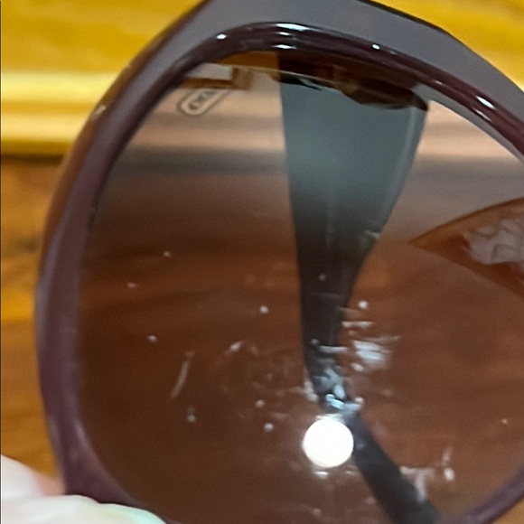 Coach Brown Sunglasses Classic Oval Design - Picture 9 of 12
